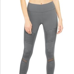 Alo Yoga Moto Leggings Slate